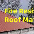 Fire Resistant Roof Material Installation For High Fire Risk Residential Zones